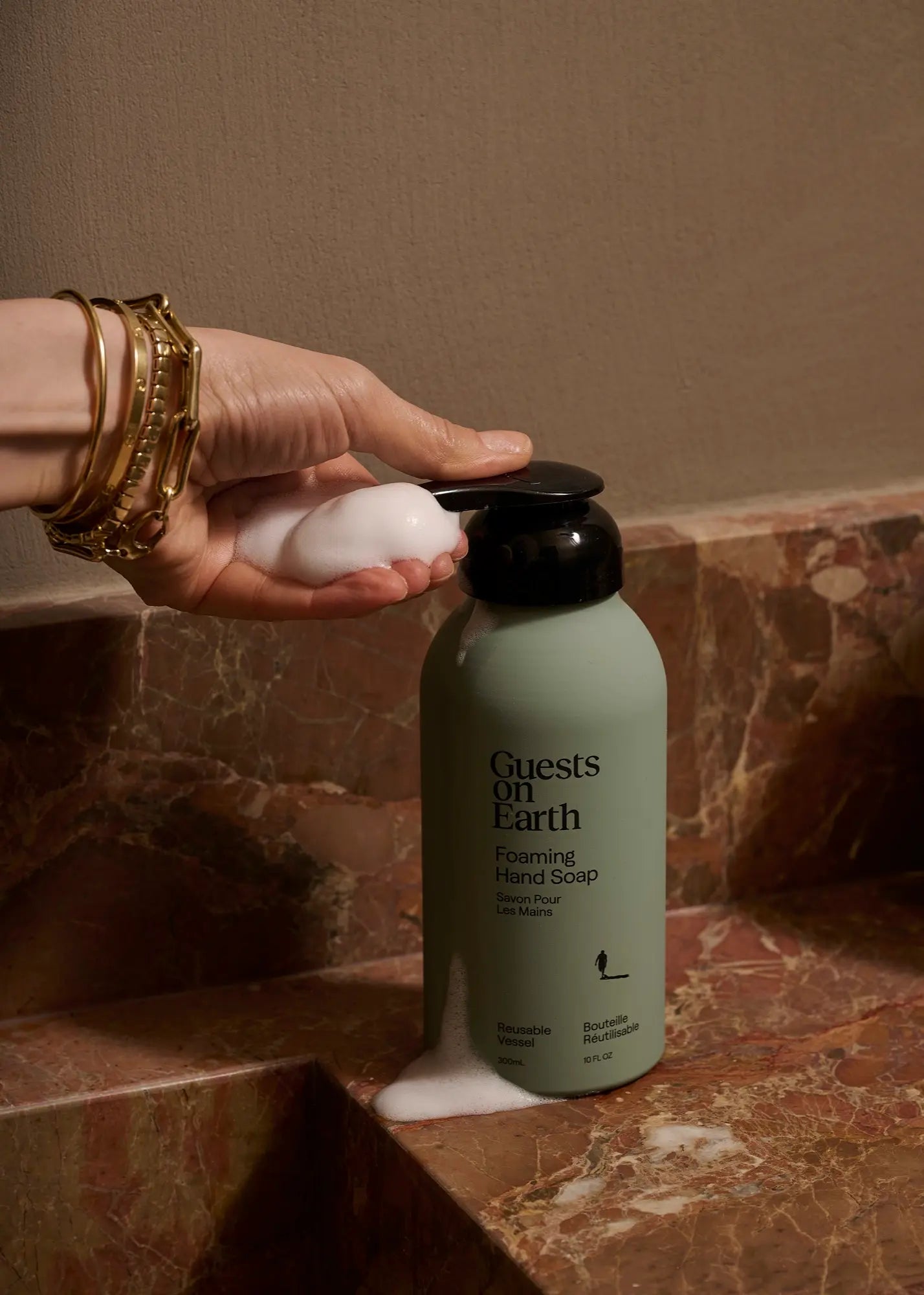 Guests on Earth Foaming Hand Soap Bottle – Citrus Oasis