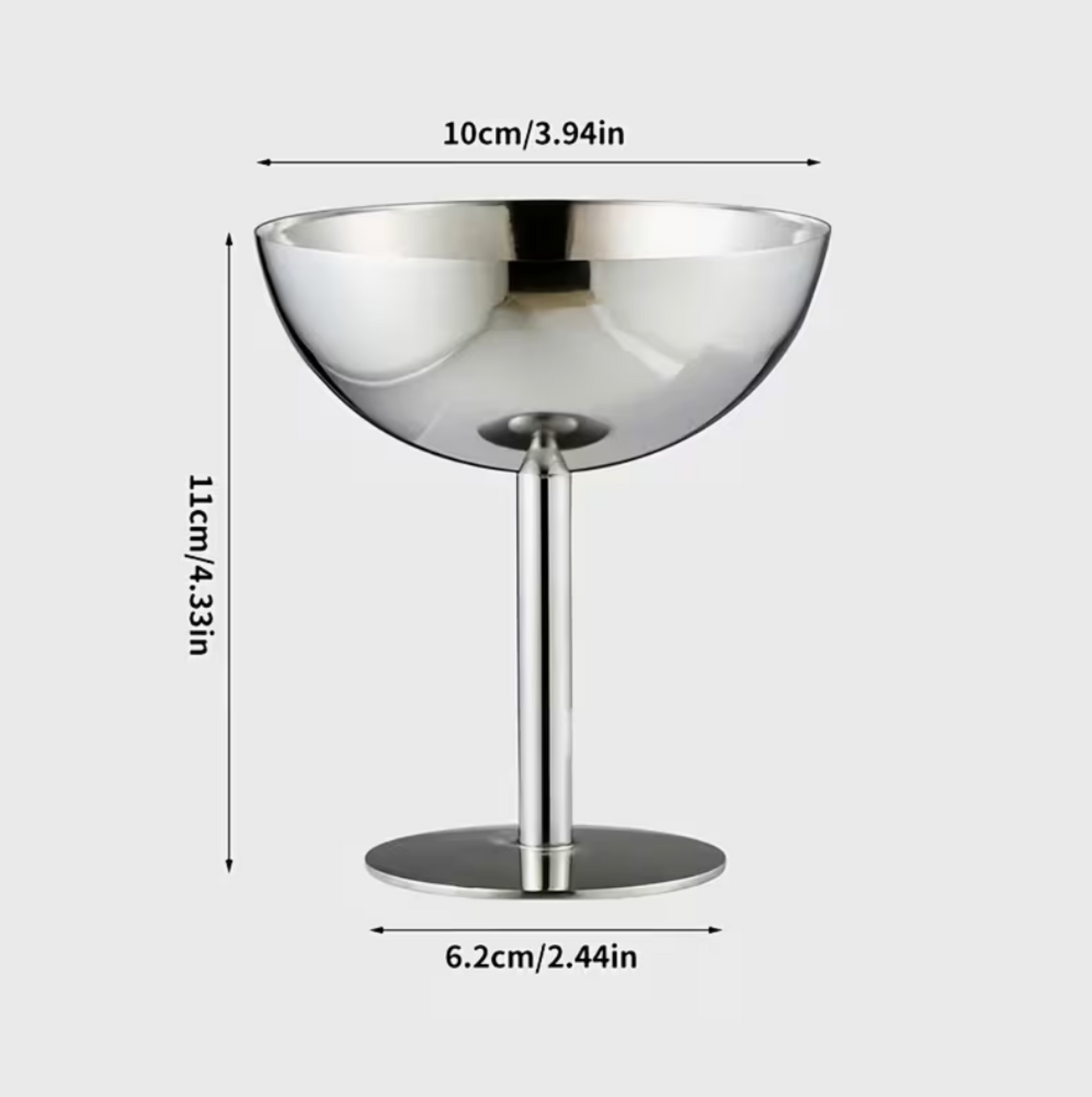 Stainless Steel Coupe