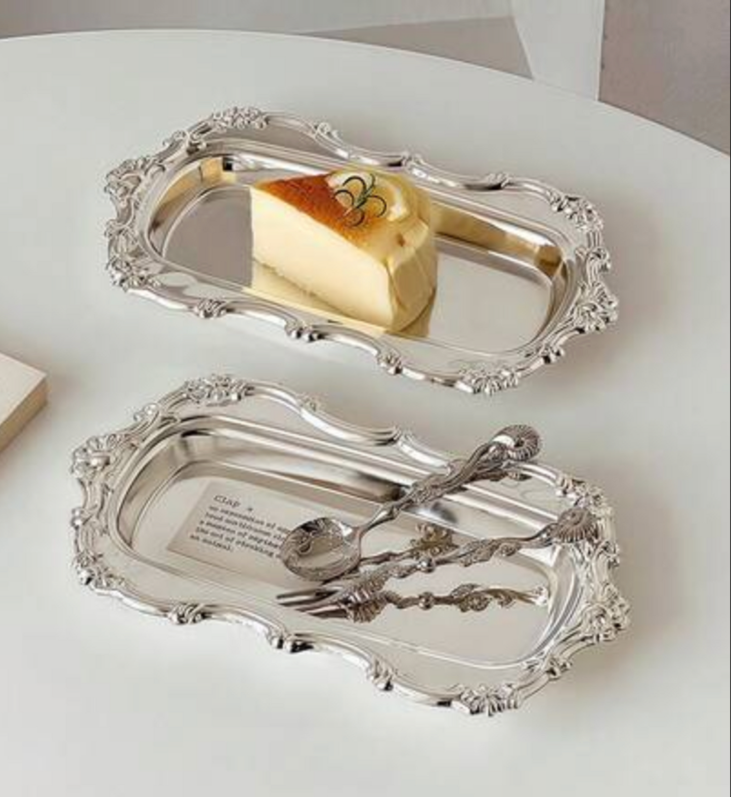 Tea Party Cake Plate