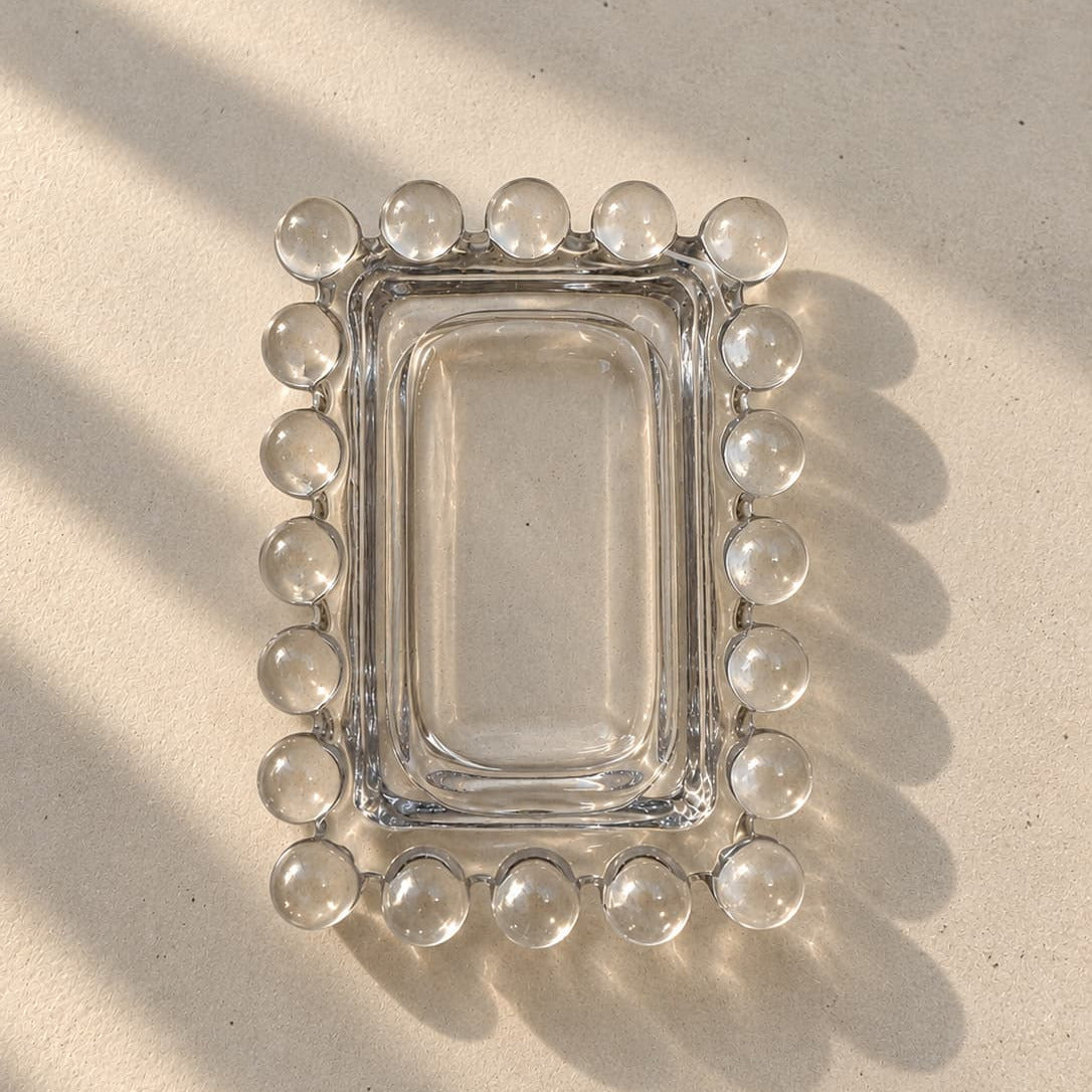 Lucky Find: Vintage Candlewick Glass Trinket Tray