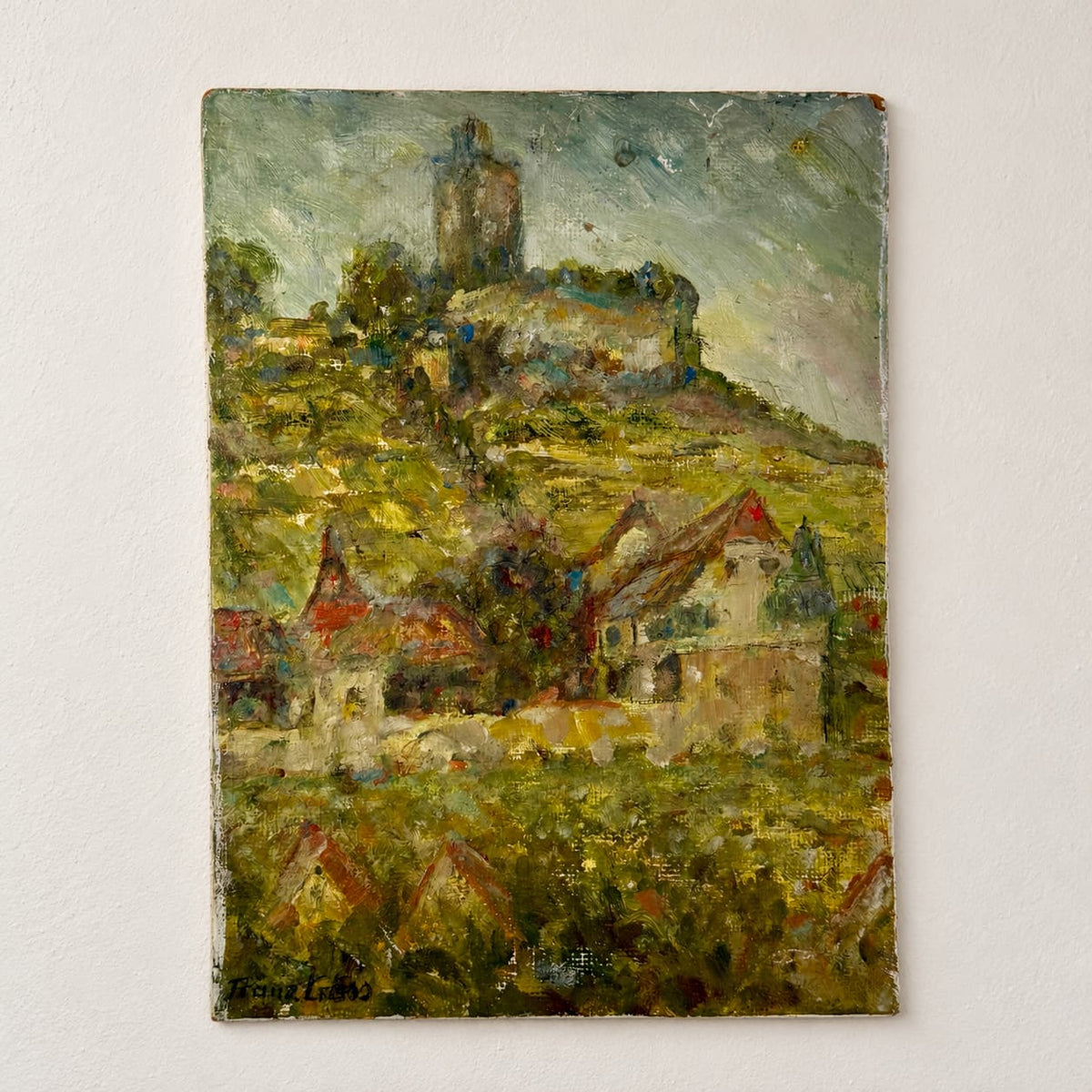 Lucky Find: Hilltop Castle Landscape