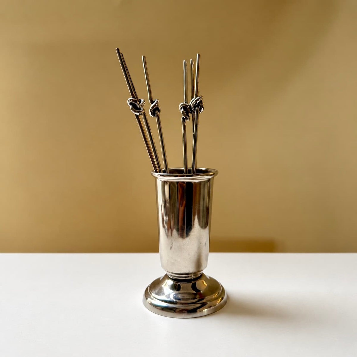 Lucky Find: Silver Cocktail Pick Holder