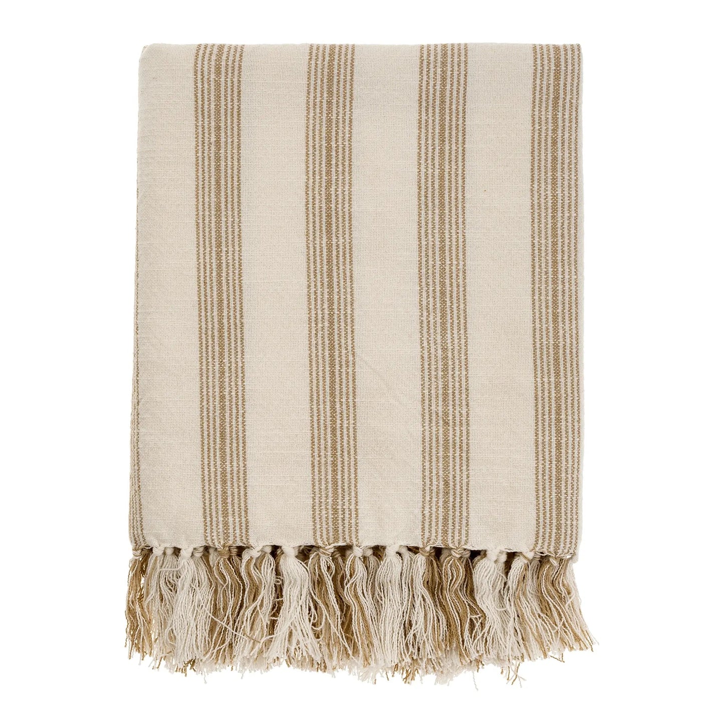 French Stripe Hammam Bath Towel, Sand - Petite Thuet & Co.