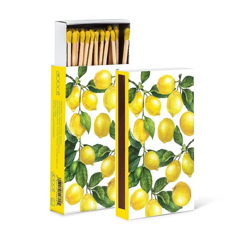 Lemon Decorative Matchbox - Petite Thuet & Co.