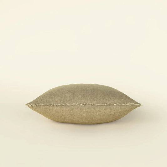 Lina Linen Pillow, Dune Beige - Petite Thuet & Co.