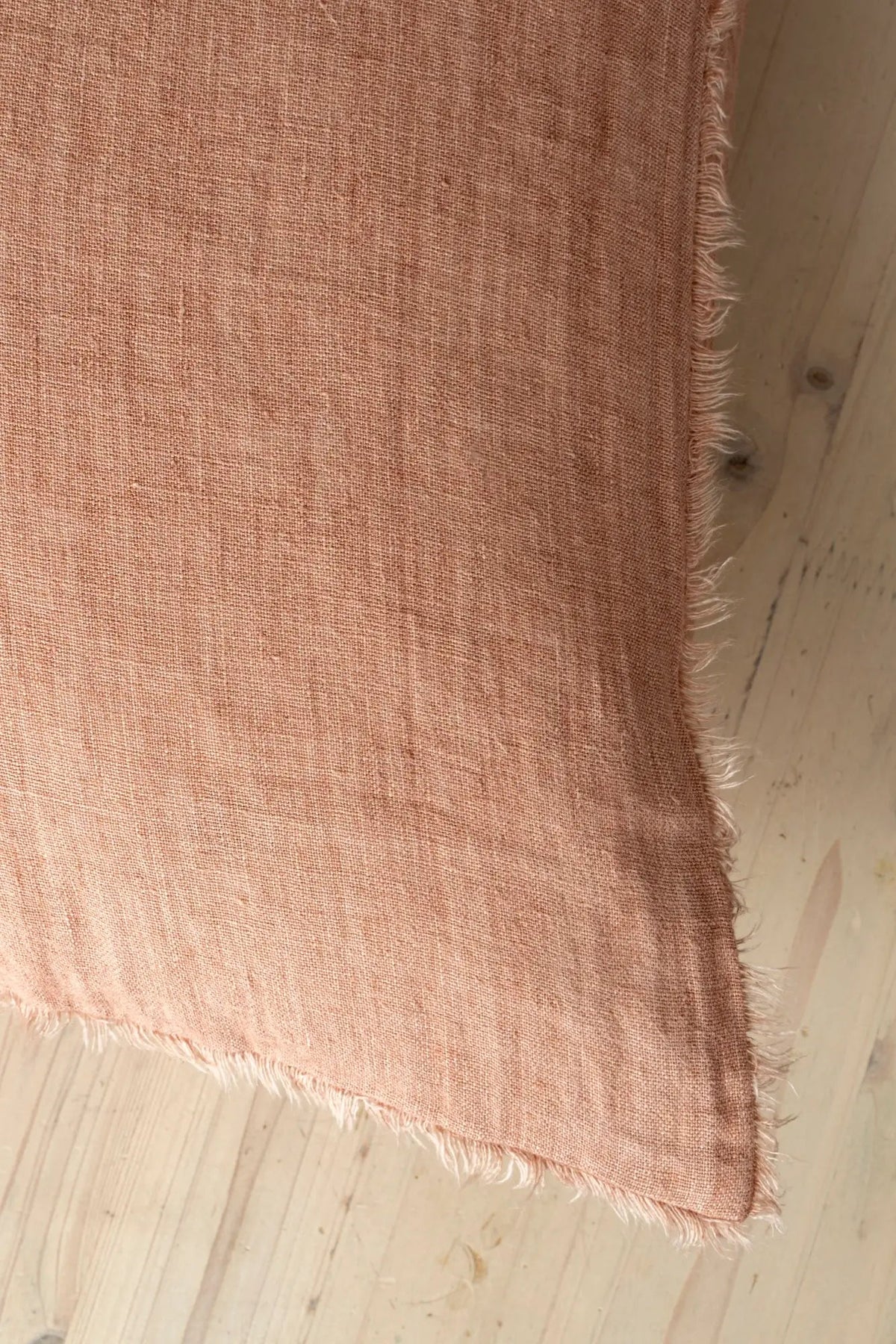 Lina Linen Pillow, Redwood - Petite Thuet & Co.