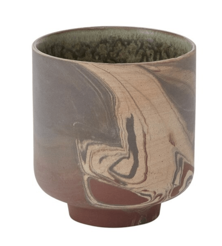 Marbled Planter - Petite Thuet & Co.