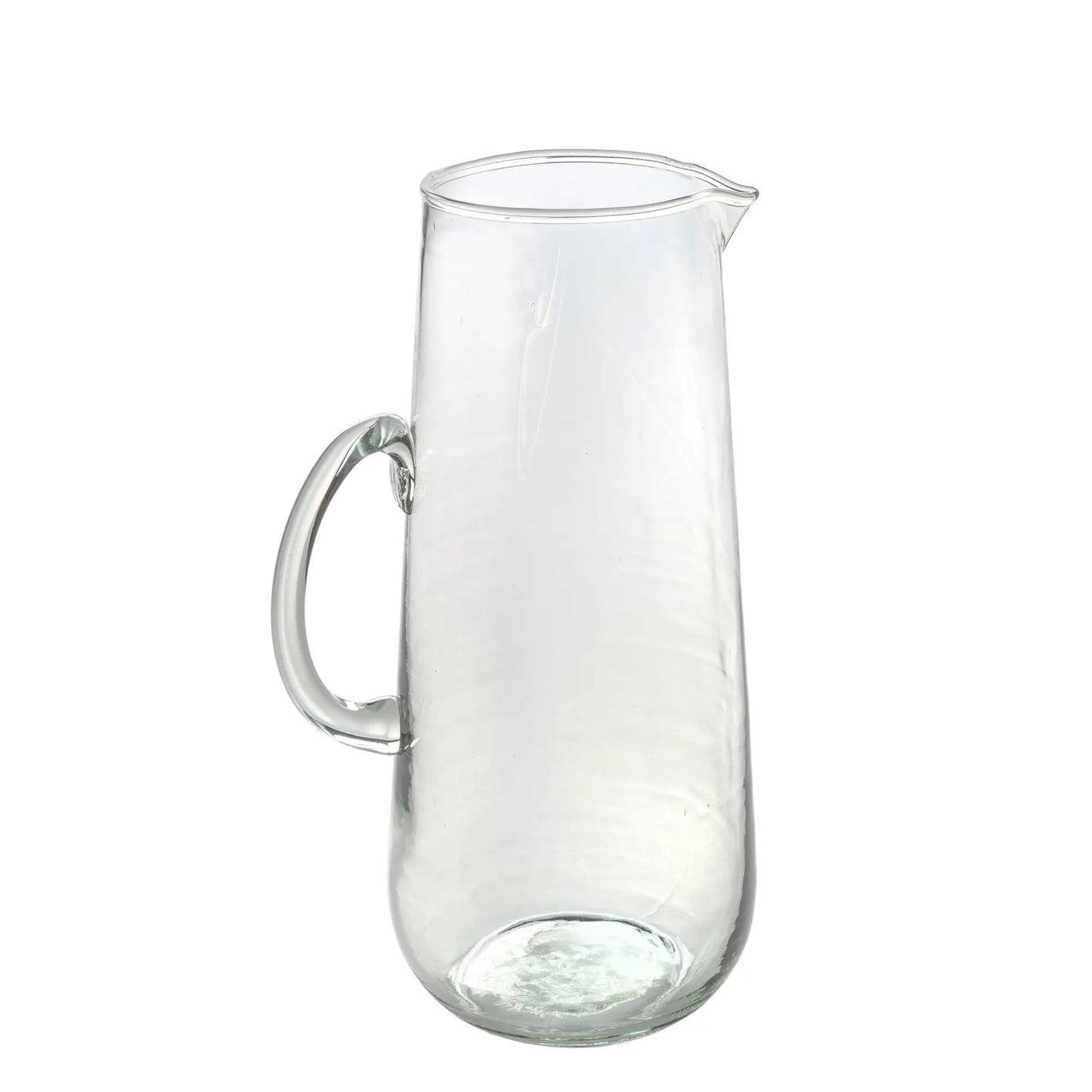 Mouth Blown Glass Pitcher – Tall - Petite Thuet & Co.