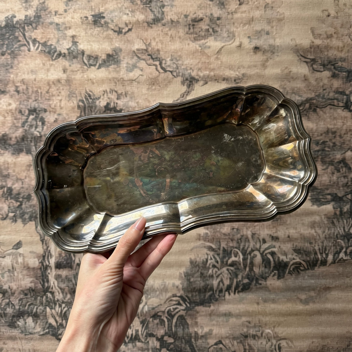 Lucky Find: Vintage Patina Tray