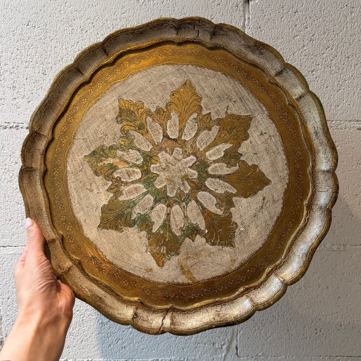 Lucky Find: Vintage Florentine Tray