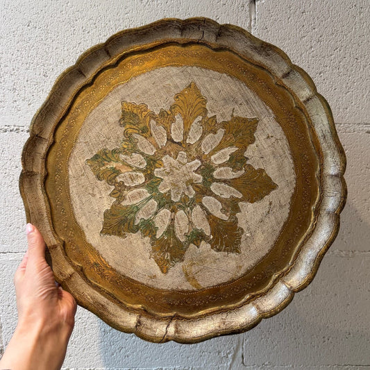 Lucky Find: Vintage Florentine Tray