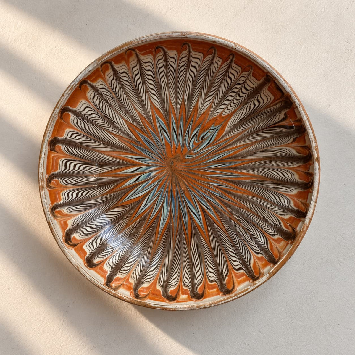 Lucky Find: Vintage Romanian Marbled Pottery