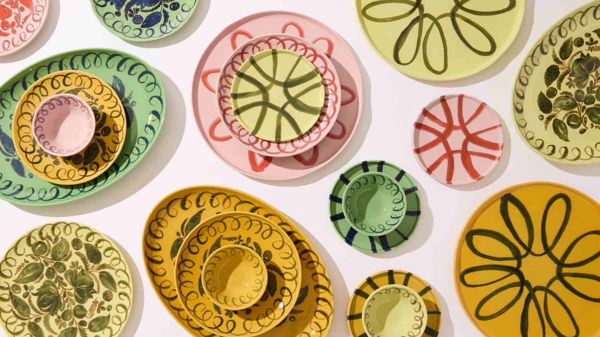 Amalfi Dinner Plate - Petite Thuet & Co.
