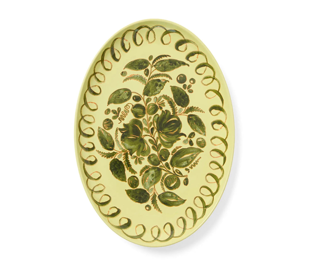 Amalfi Oval Serving Tray - Petite Thuet & Co.