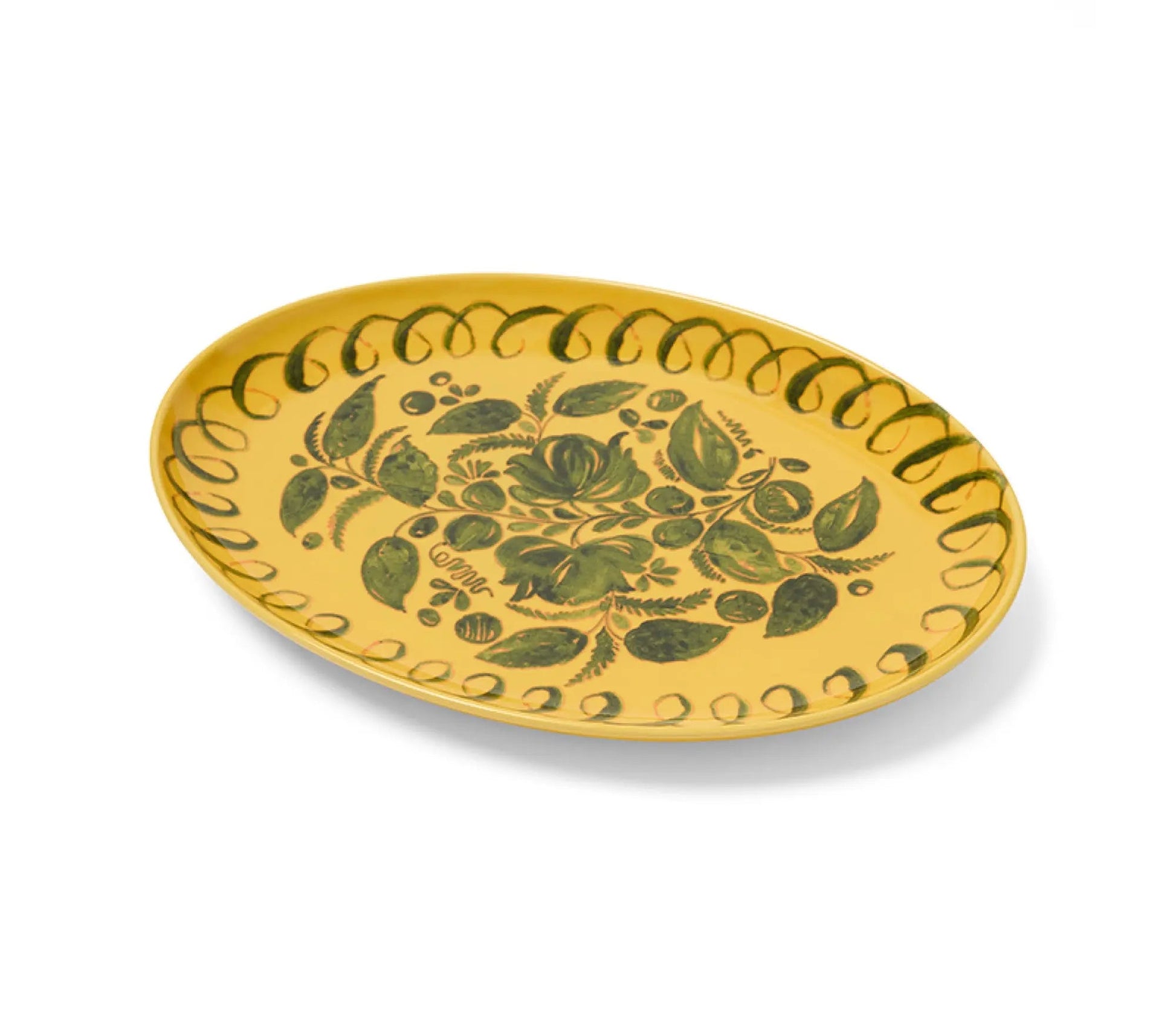 Amalfi Oval Serving Tray - Petite Thuet & Co.