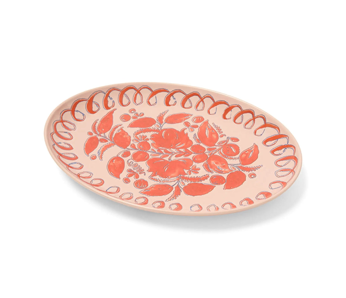 Amalfi Oval Serving Tray - Petite Thuet & Co.