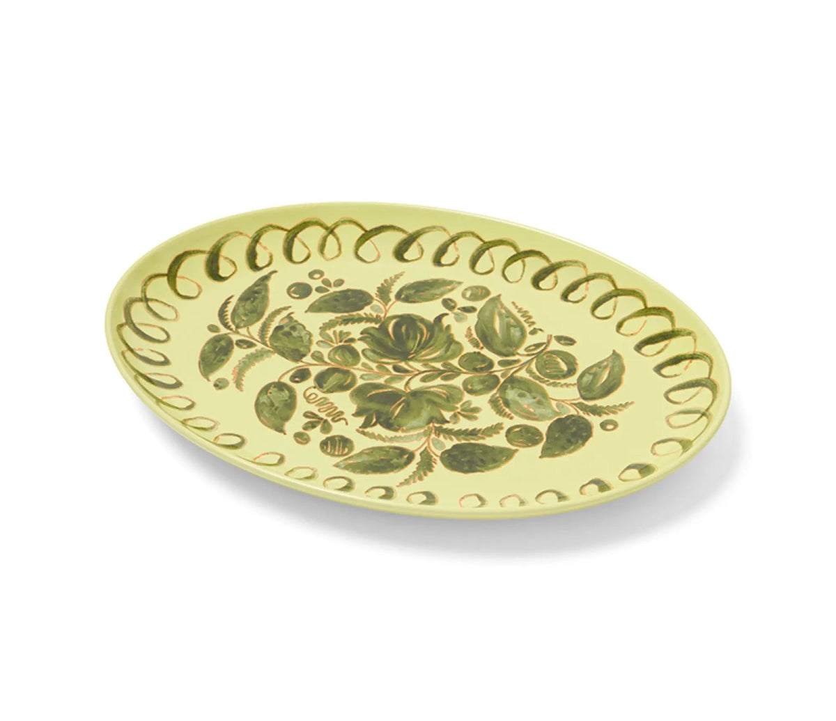 Amalfi Oval Serving Tray - Petite Thuet & Co.