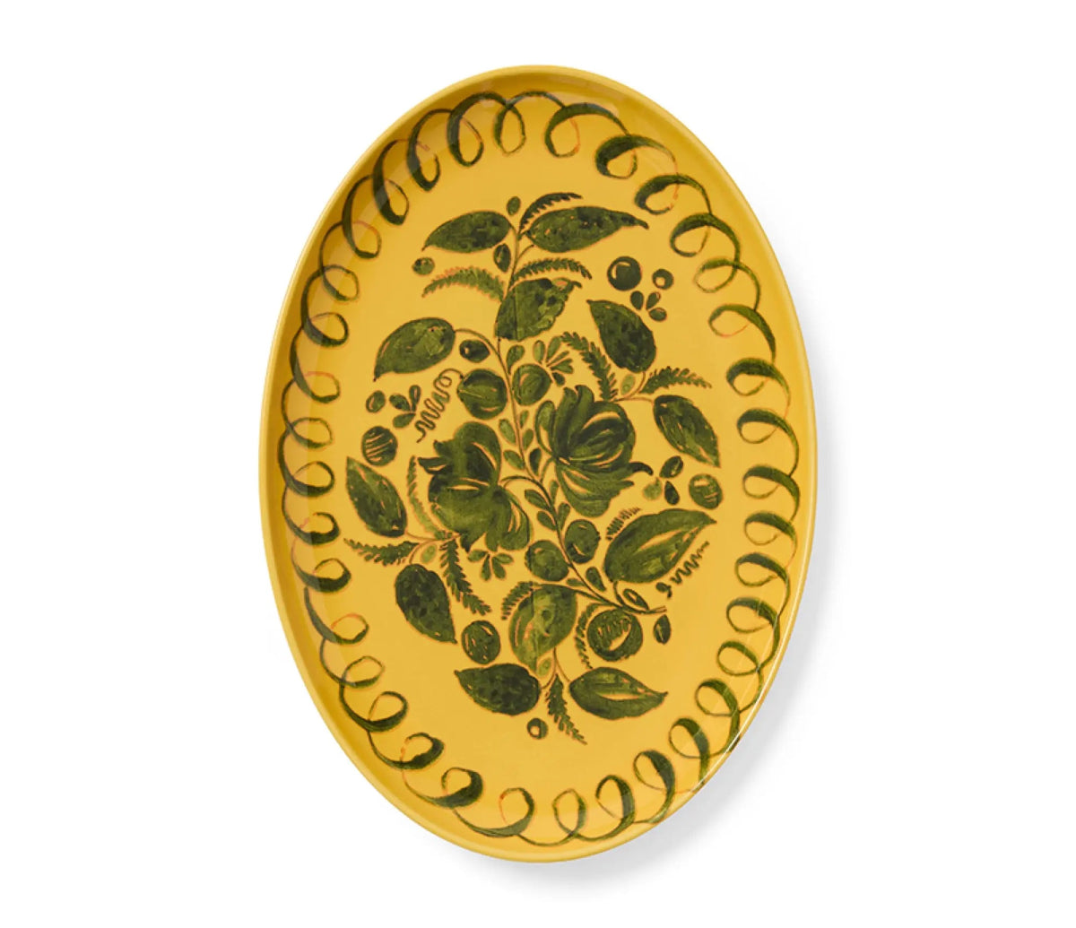 Amalfi Oval Serving Tray - Petite Thuet & Co.