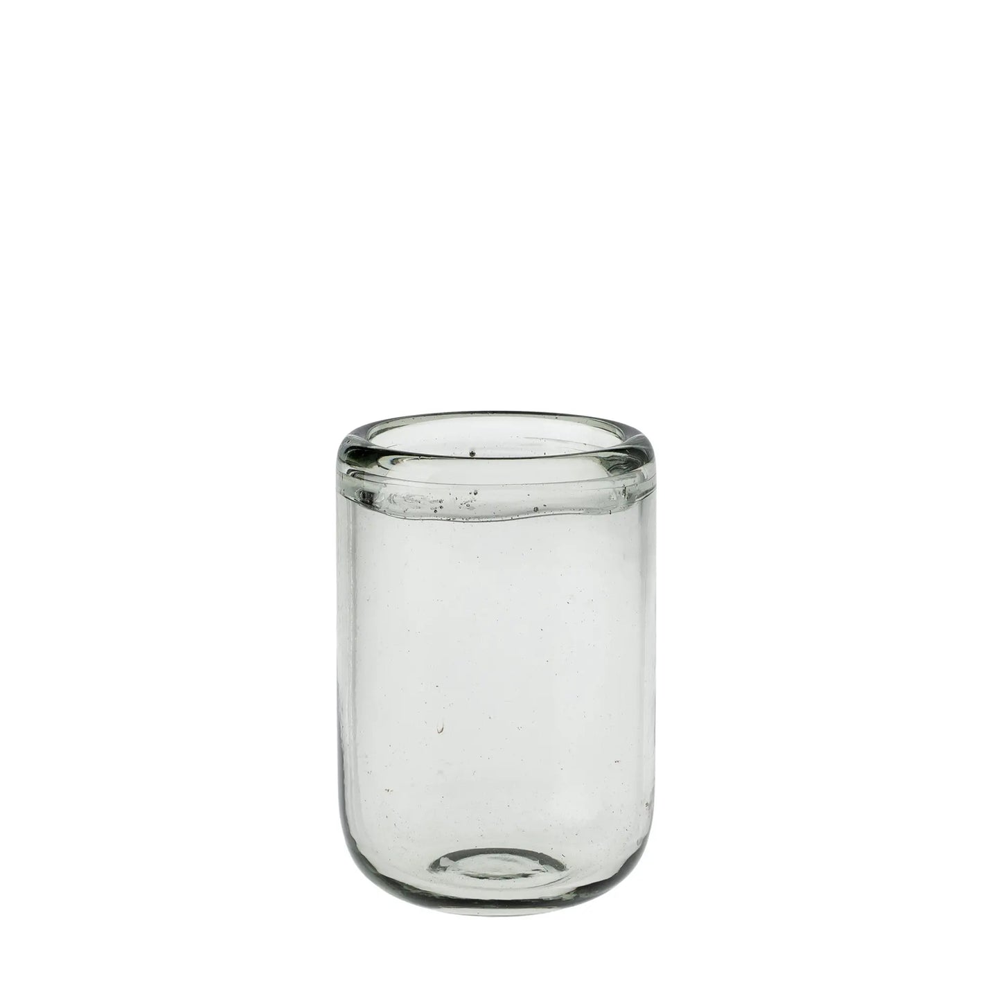 Hand-Blown Recycled Glass Vase