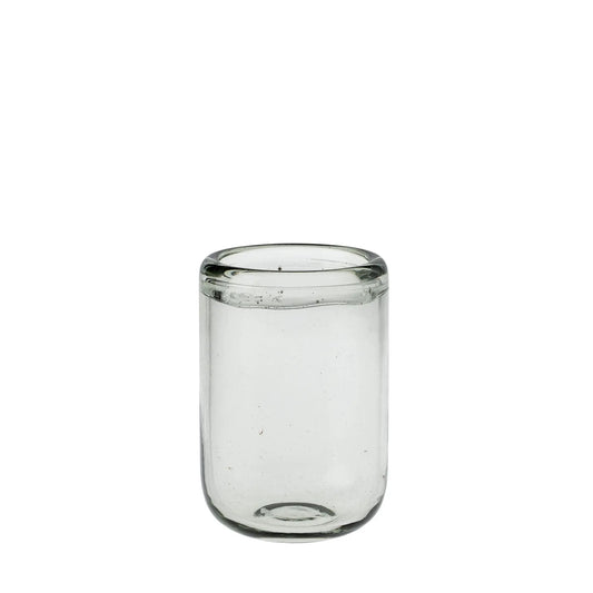 Hand-Blown Recycled Glass Vase