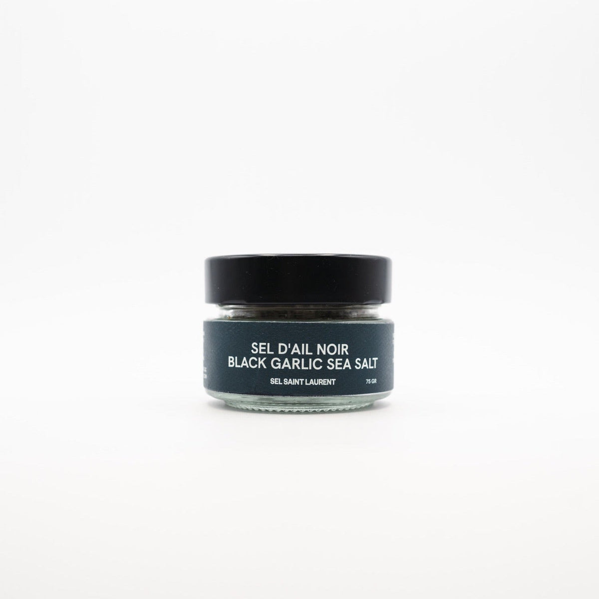 Black Garlic Sea Salt | Sel Saint Laurent - Petite Thuet & Co.
