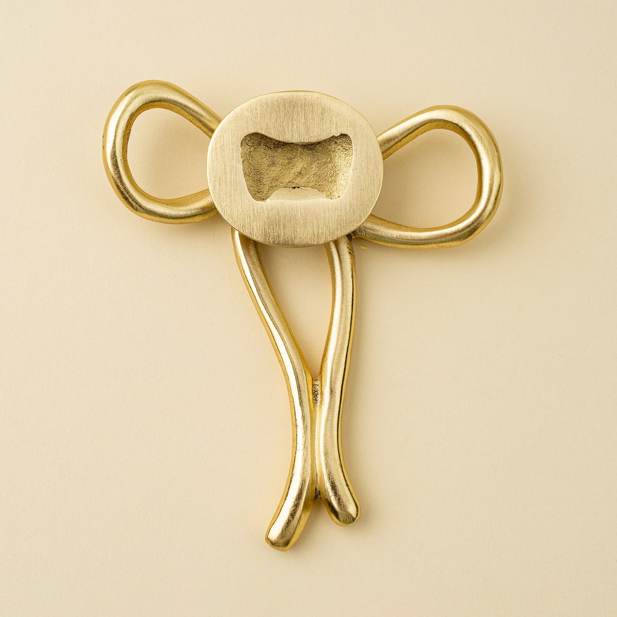 Brass Bow Bottle Opener