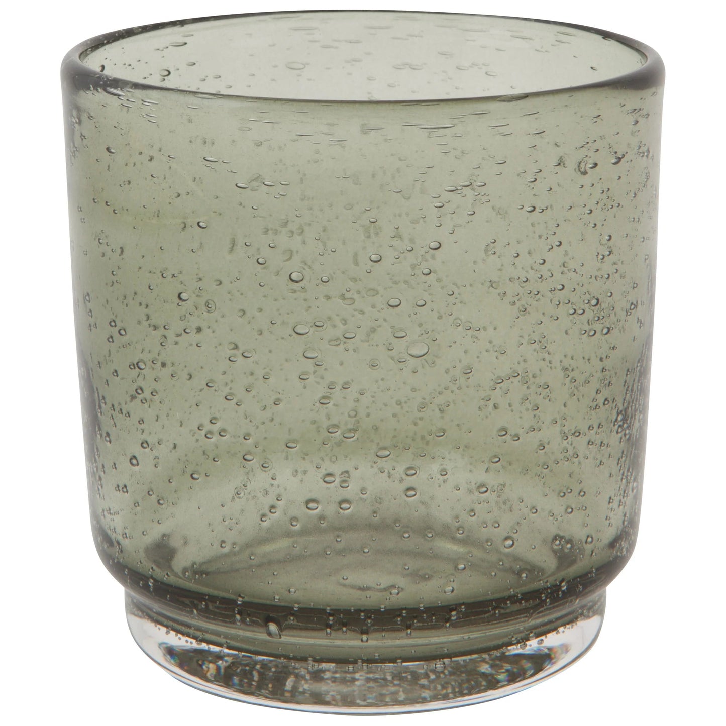 Bubble Glass Short Tumbler – Agave - Petite Thuet & Co.