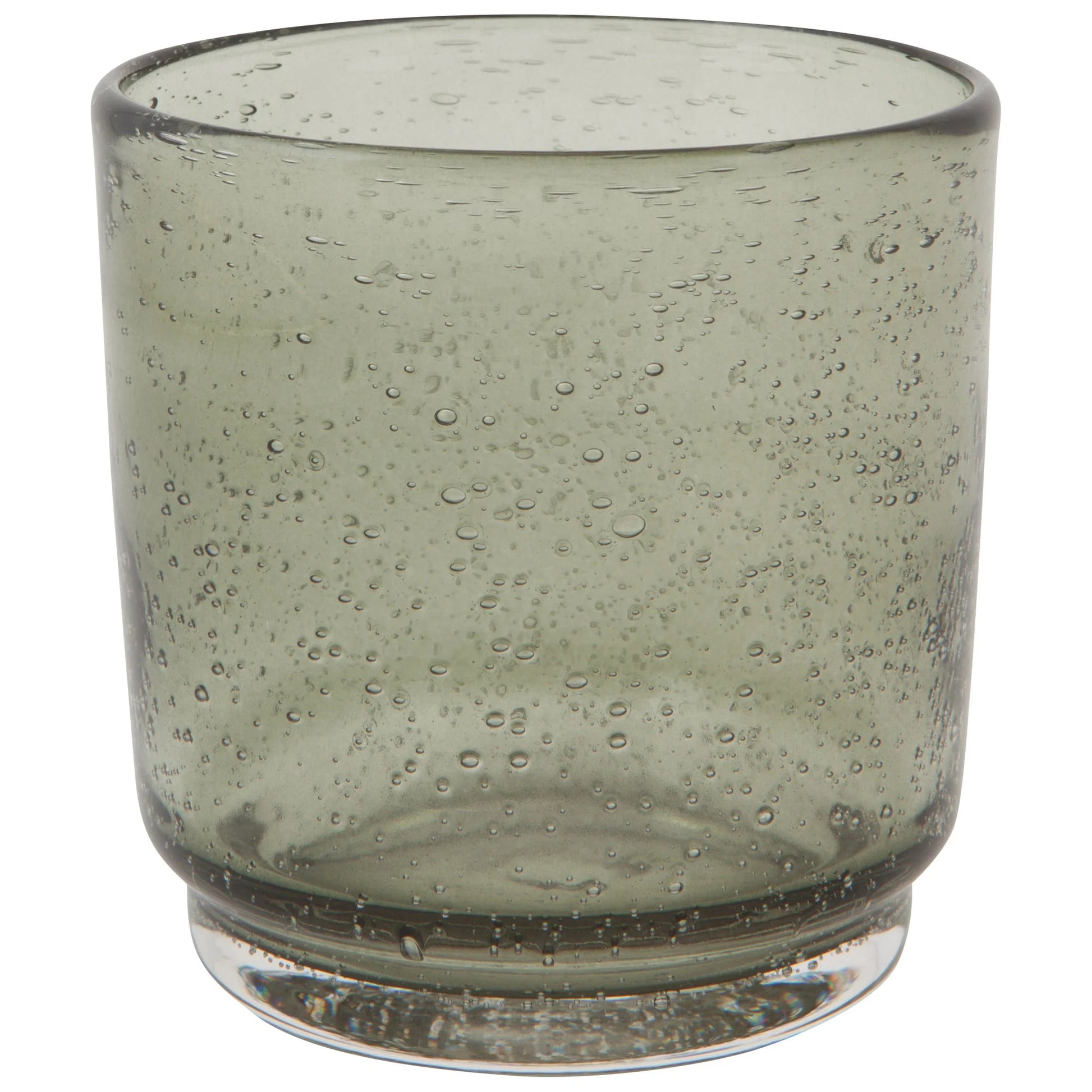 Bubble Glass Short Tumbler – Agave - Petite Thuet & Co.