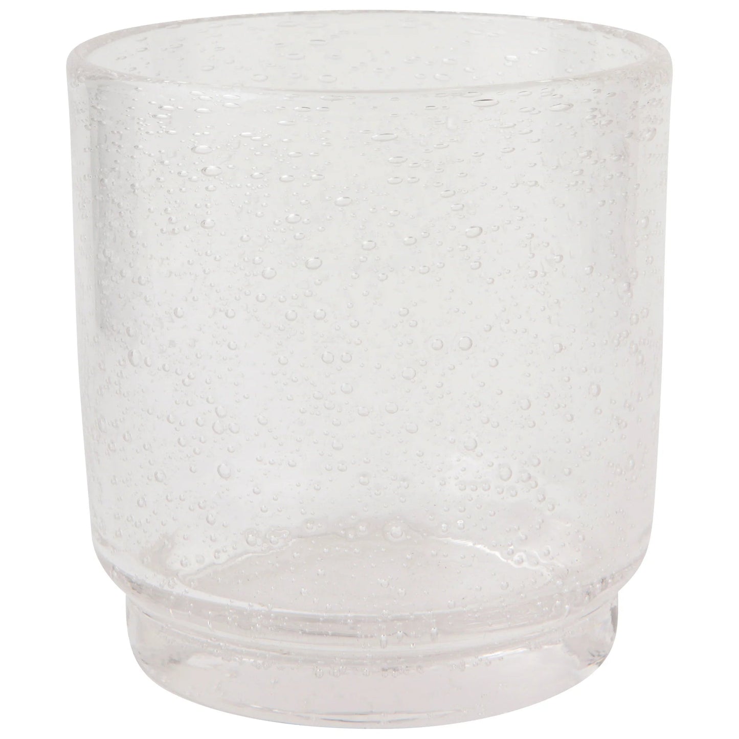 Bubble Glass Short Tumbler – Clear - Petite Thuet & Co.