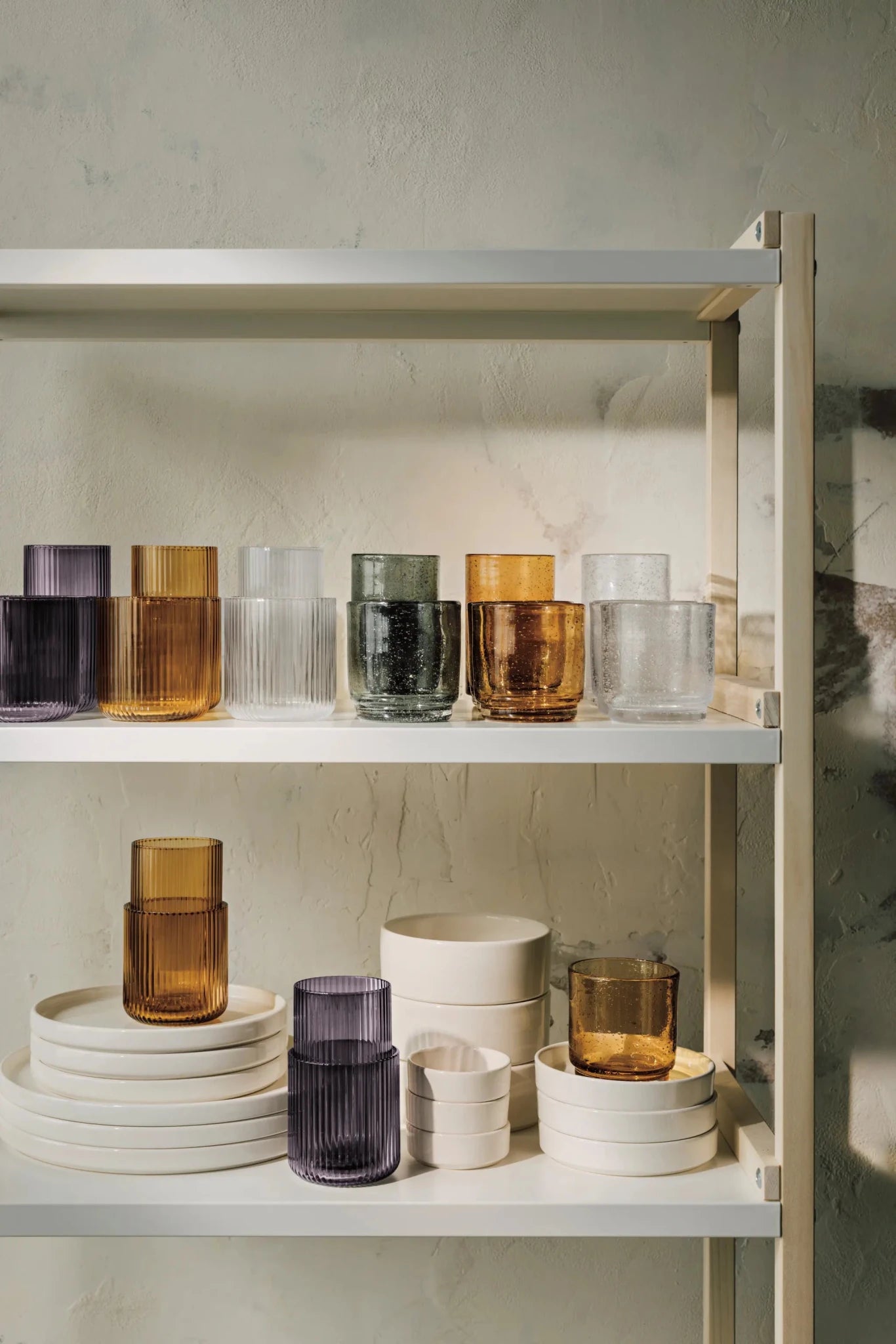 Bubble Glass Tall Tumbler – Clear - Petite Thuet & Co.