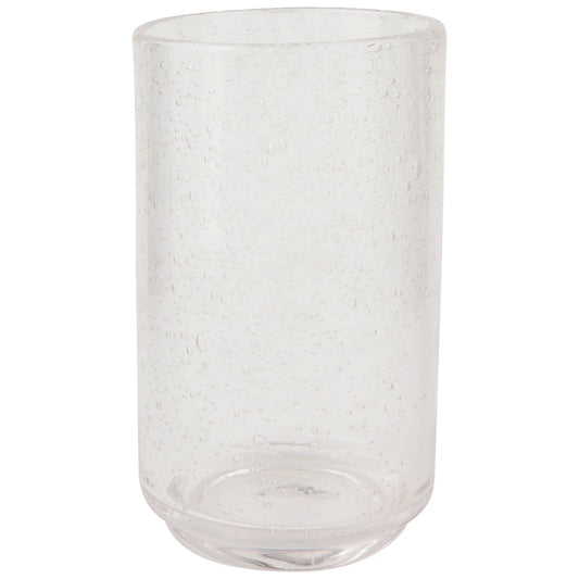Bubble Glass Tall Tumbler – Clear