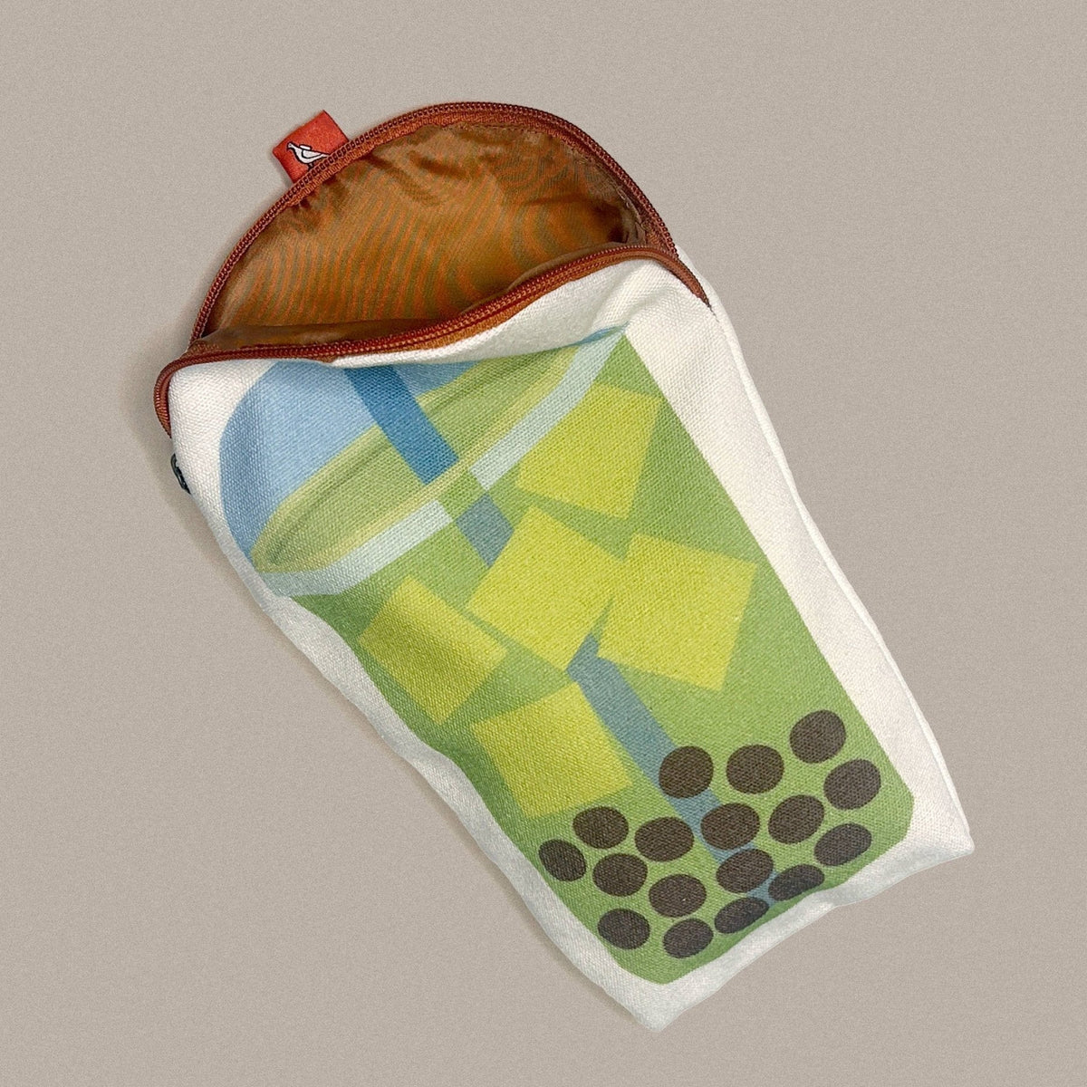 Bubble Tea Canvas Zipper Pouch & Pencil Case - Petite Thuet & Co.