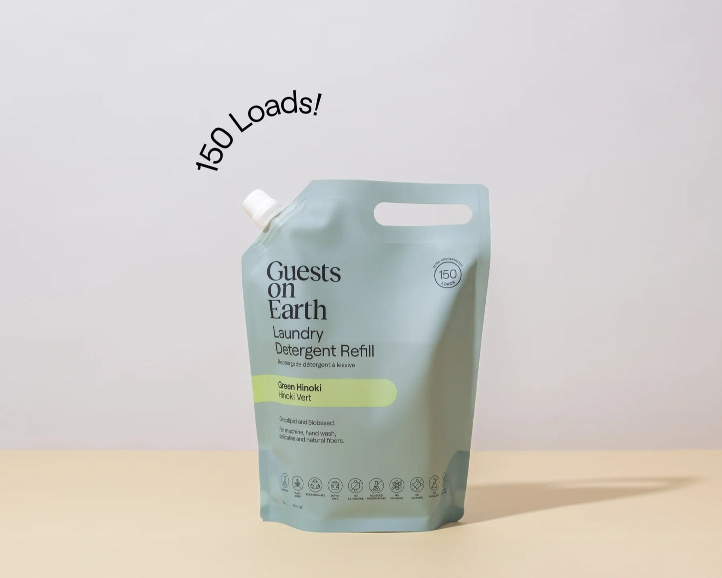 Guests on Earth Laundry Detergent Bulk Refill – Green Hinoki - Petite Thuet & Co.