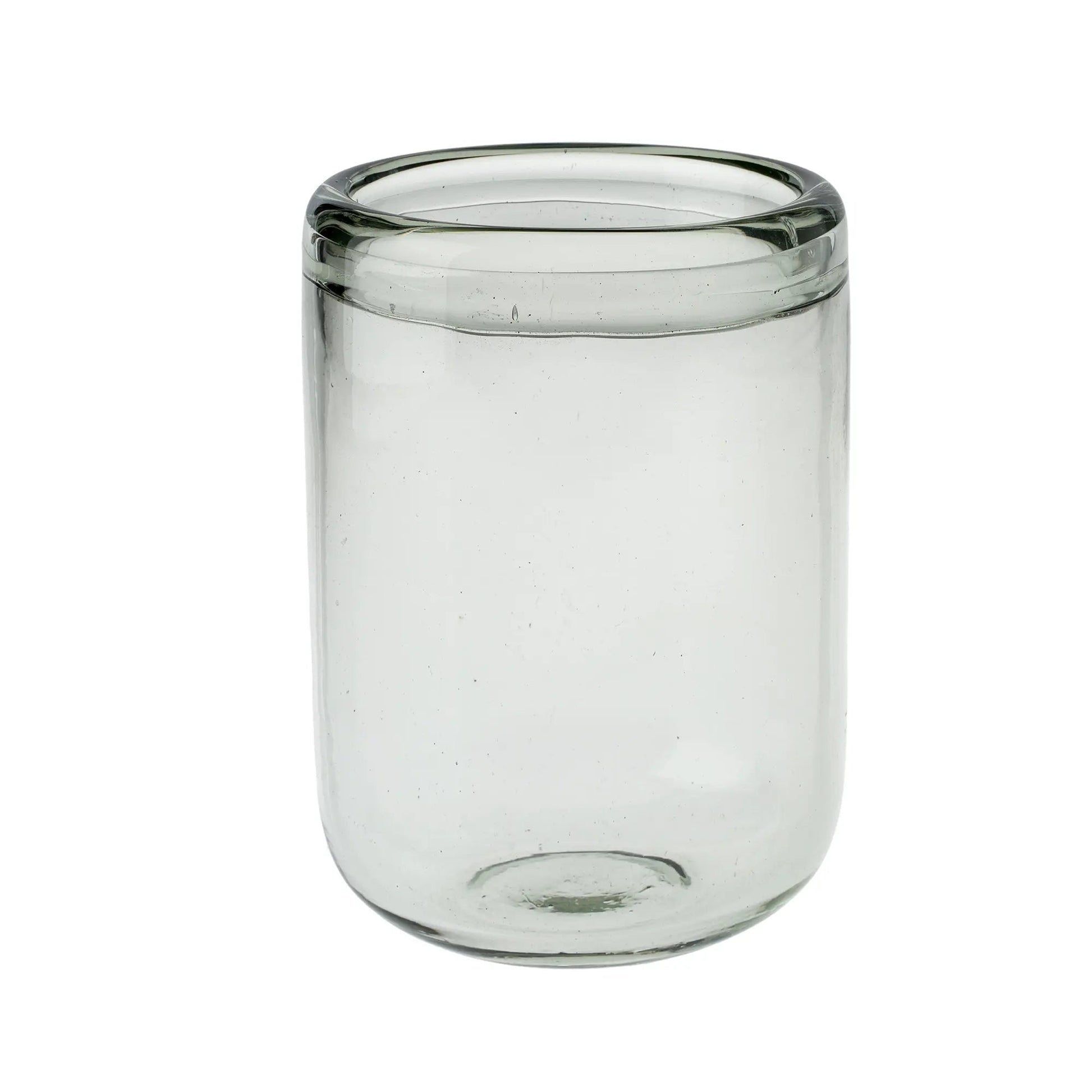 Hand-Blown Recycled Glass Vase - Petite Thuet & Co.