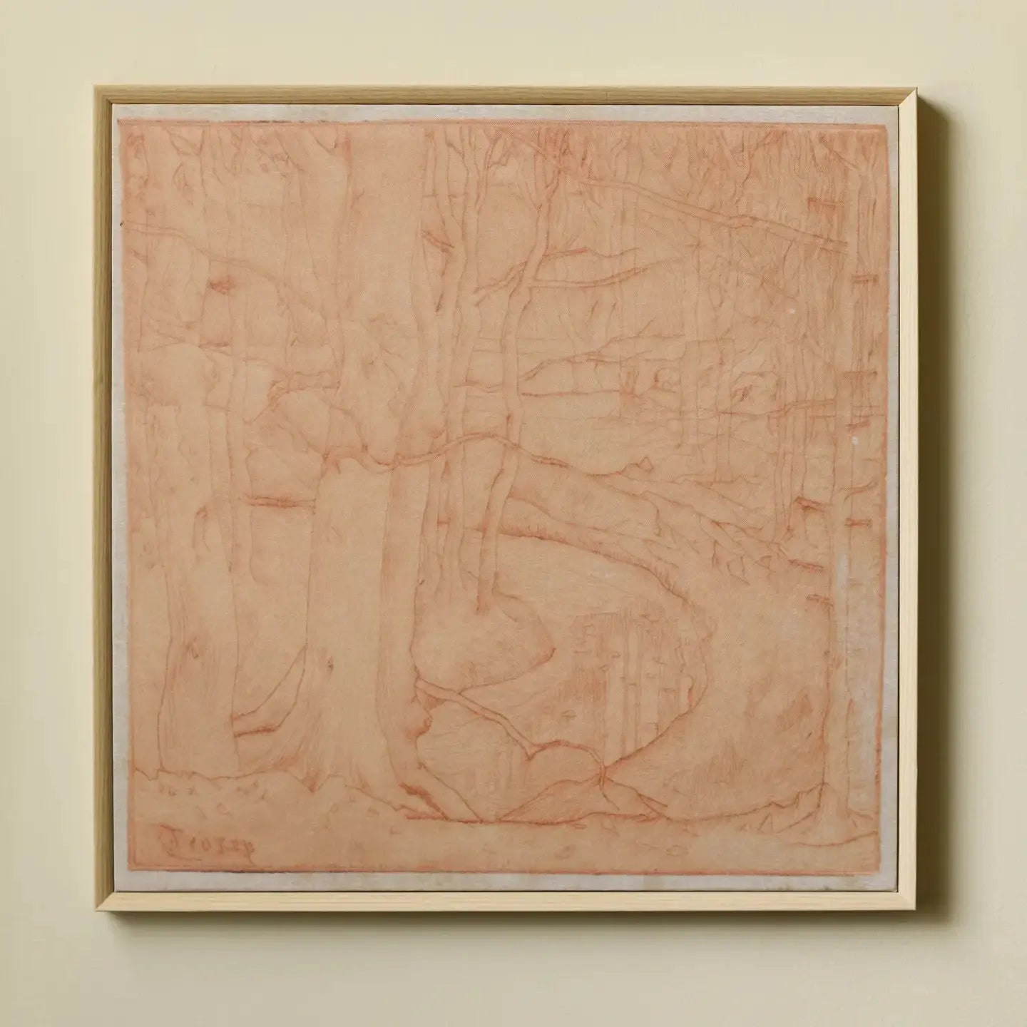 Jan Toorop Het Bos – Framed Canvas Print - Petite Thuet & Co.