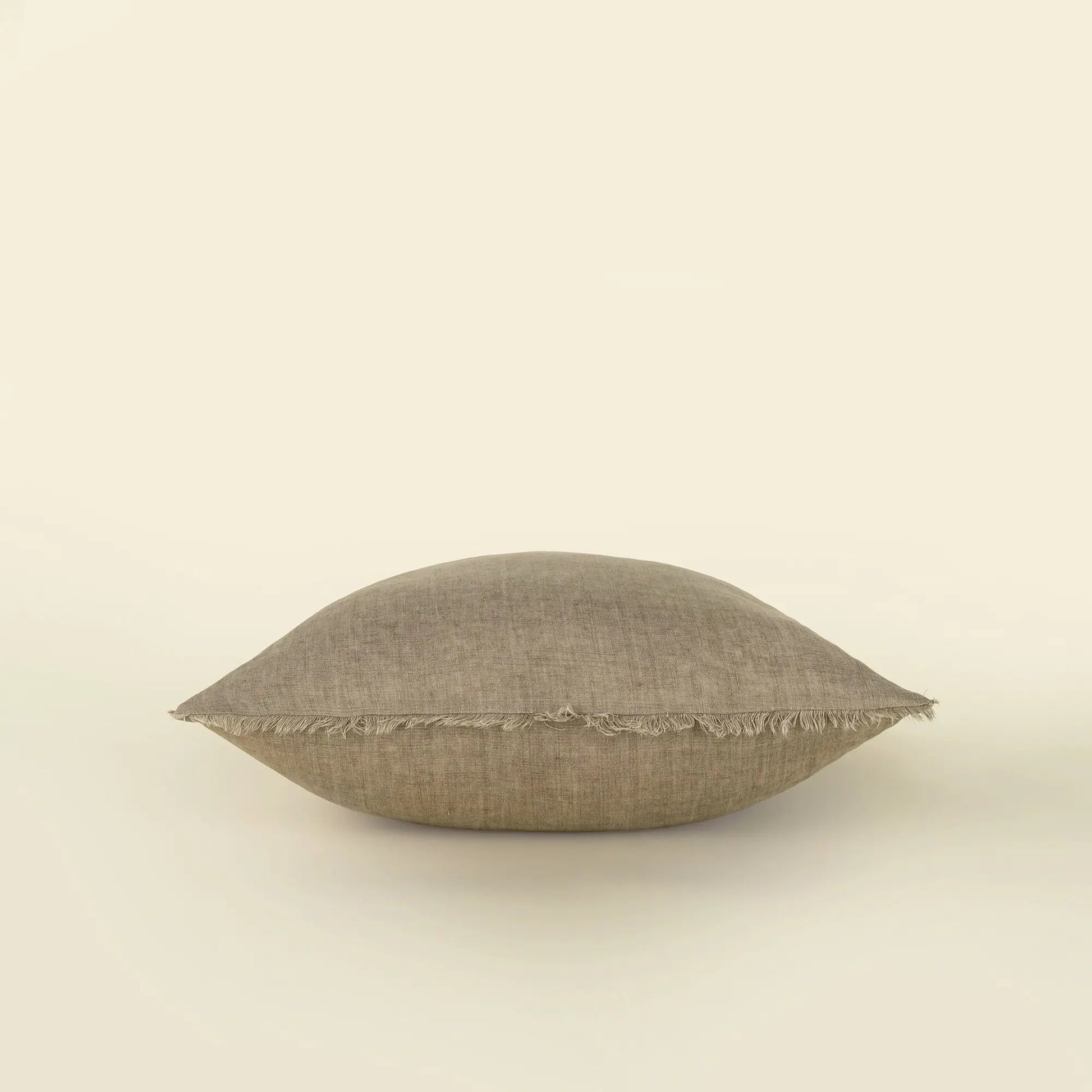 Lina Linen Pillow, Almond - Petite Thuet & Co.