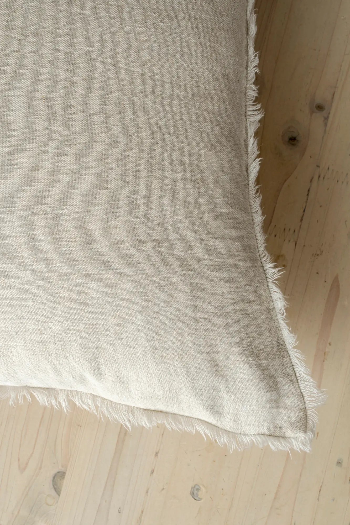 Lina Linen Pillow, Chambray - Petite Thuet & Co.