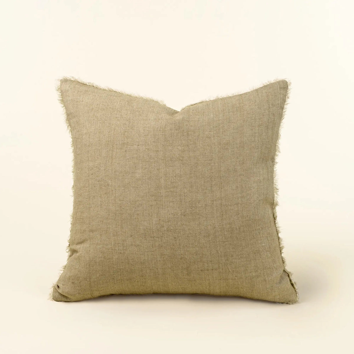 Lina Linen Pillow, Dune Beige - Petite Thuet & Co.