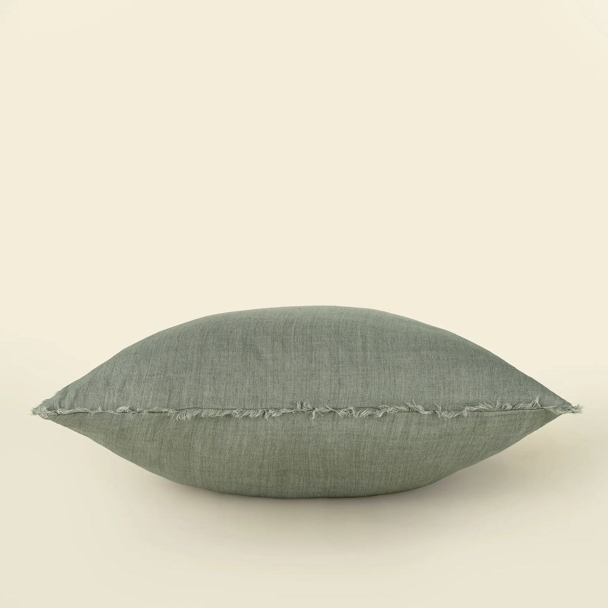 Lina Linen Pillow, Flint Grey - Petite Thuet & Co.