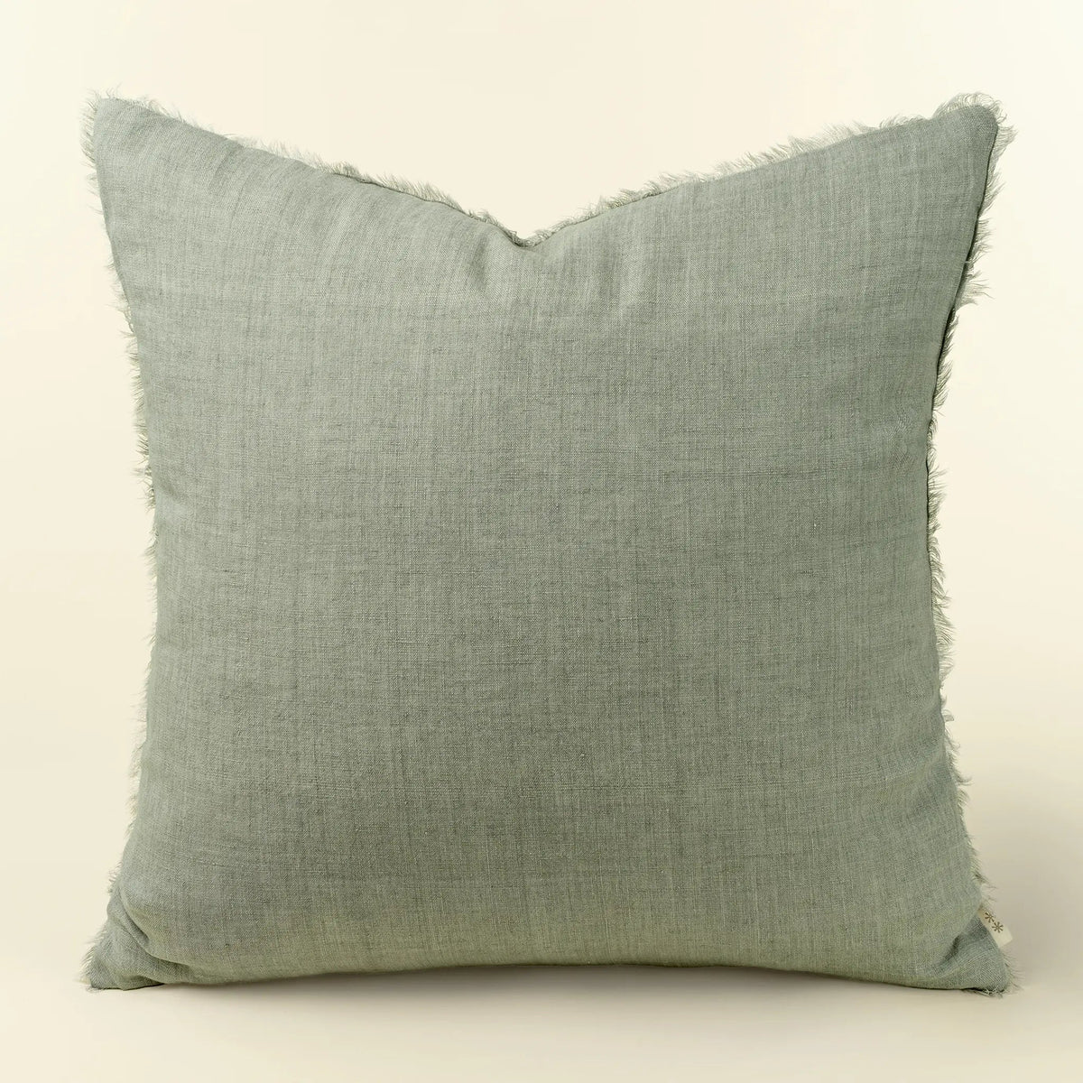 Lina Linen Pillow, Flint Grey - Petite Thuet & Co.
