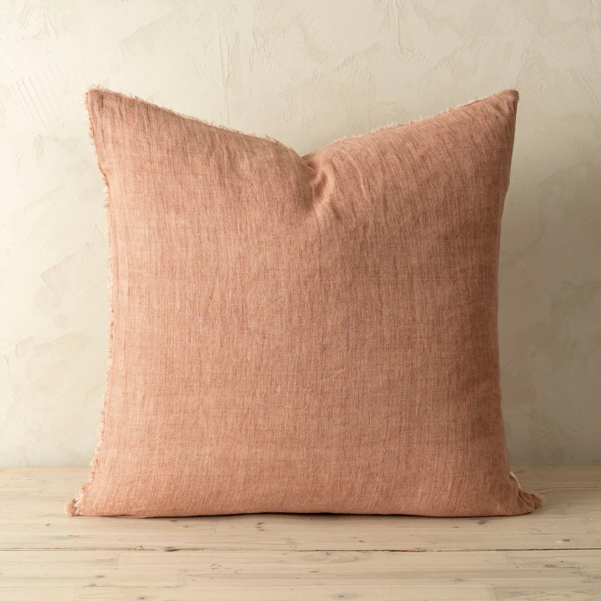 Lina Linen Pillow, Redwood - Petite Thuet & Co.