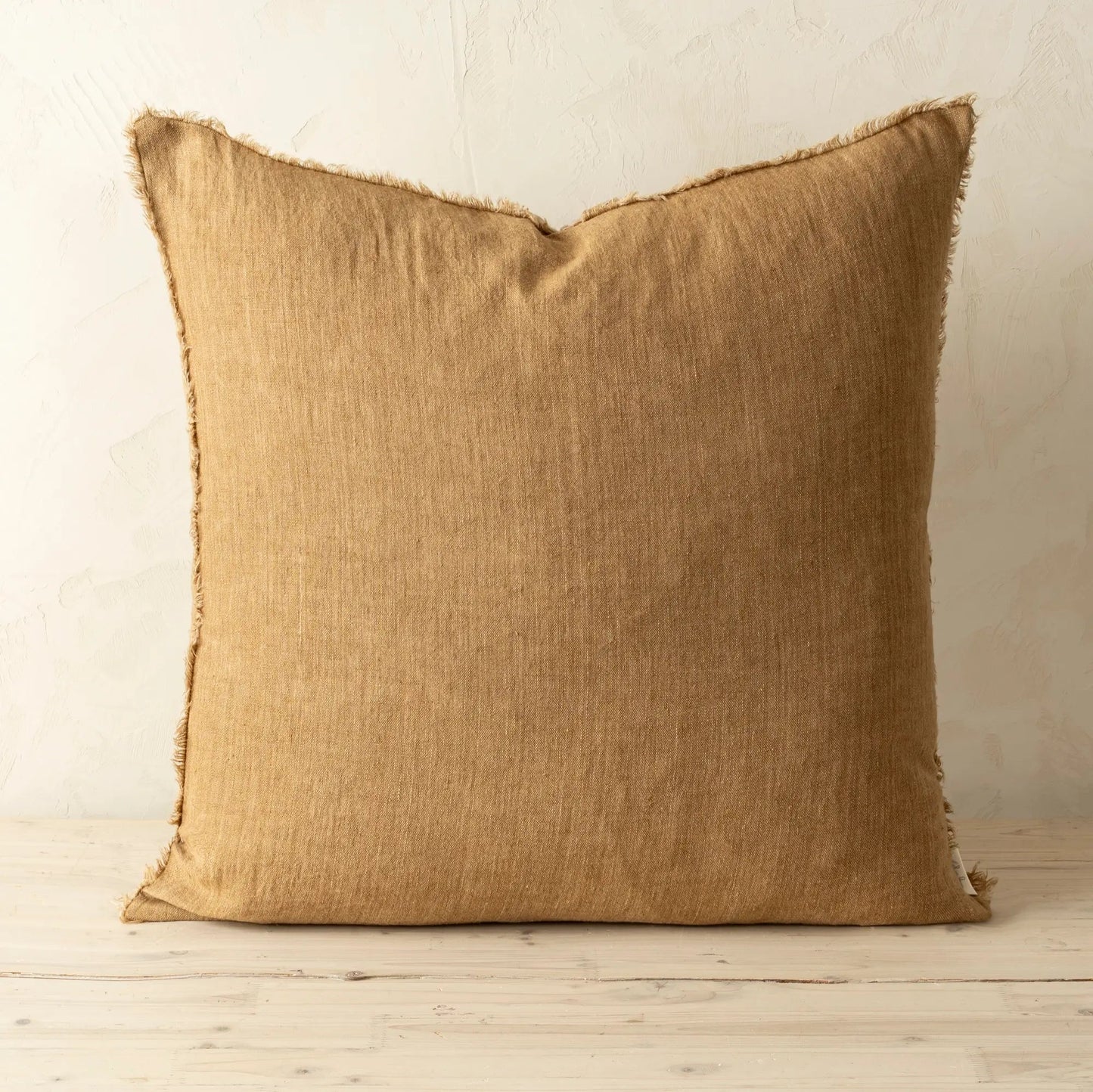 Lina Linen Pillow, Tawny - Petite Thuet & Co.