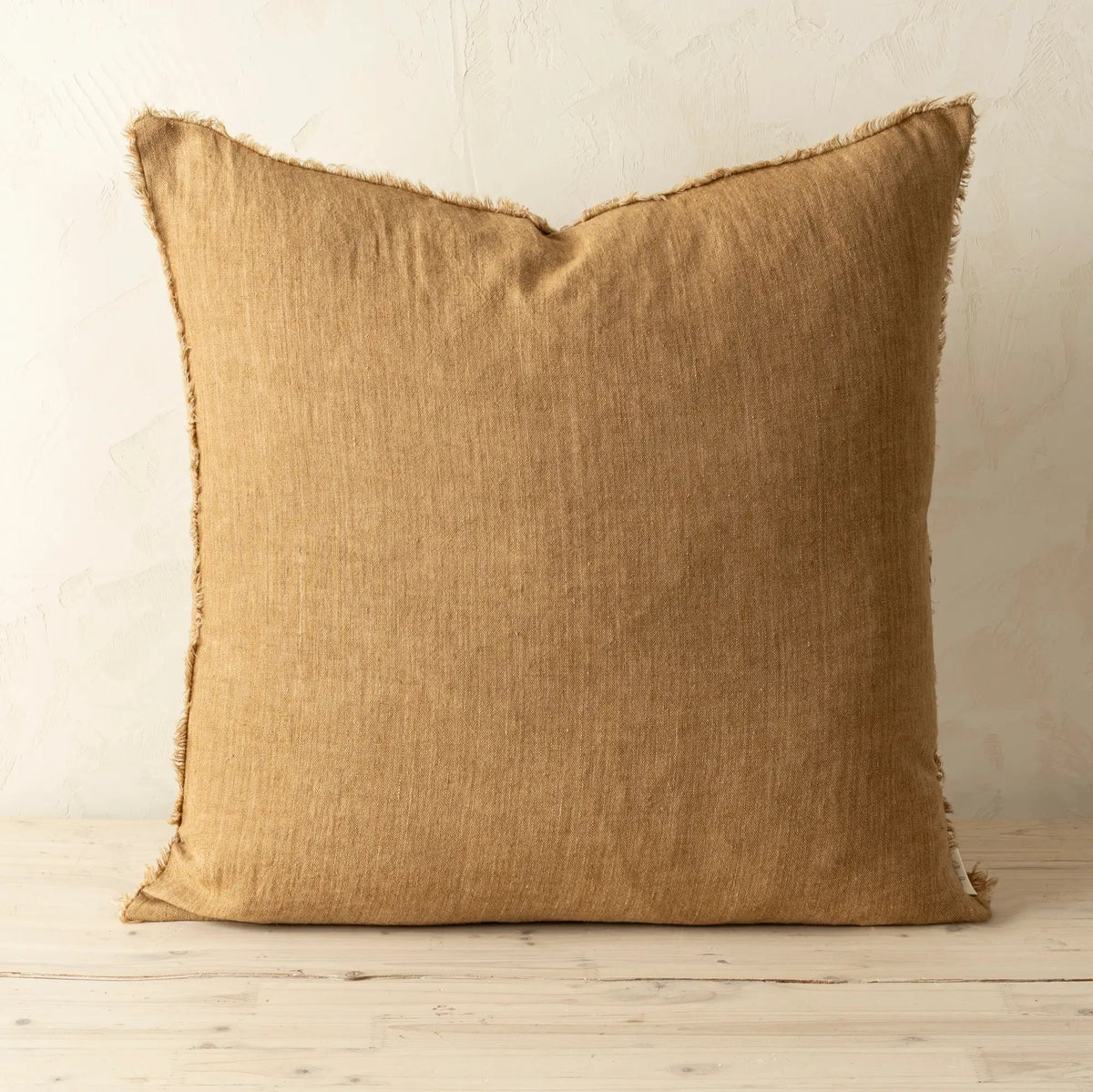 Lina Linen Pillow, Tawny - Petite Thuet & Co.