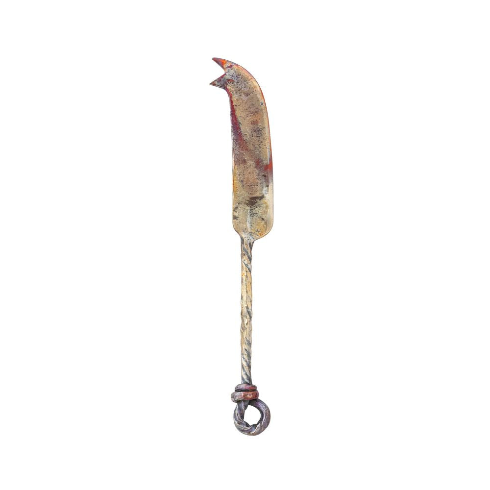Loop Handle Copper Canapé Knife