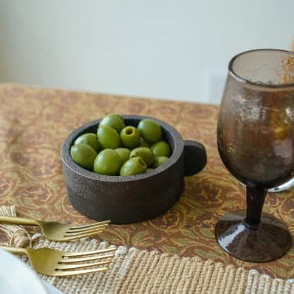 Mango Wood Serving Cups – Set of 2