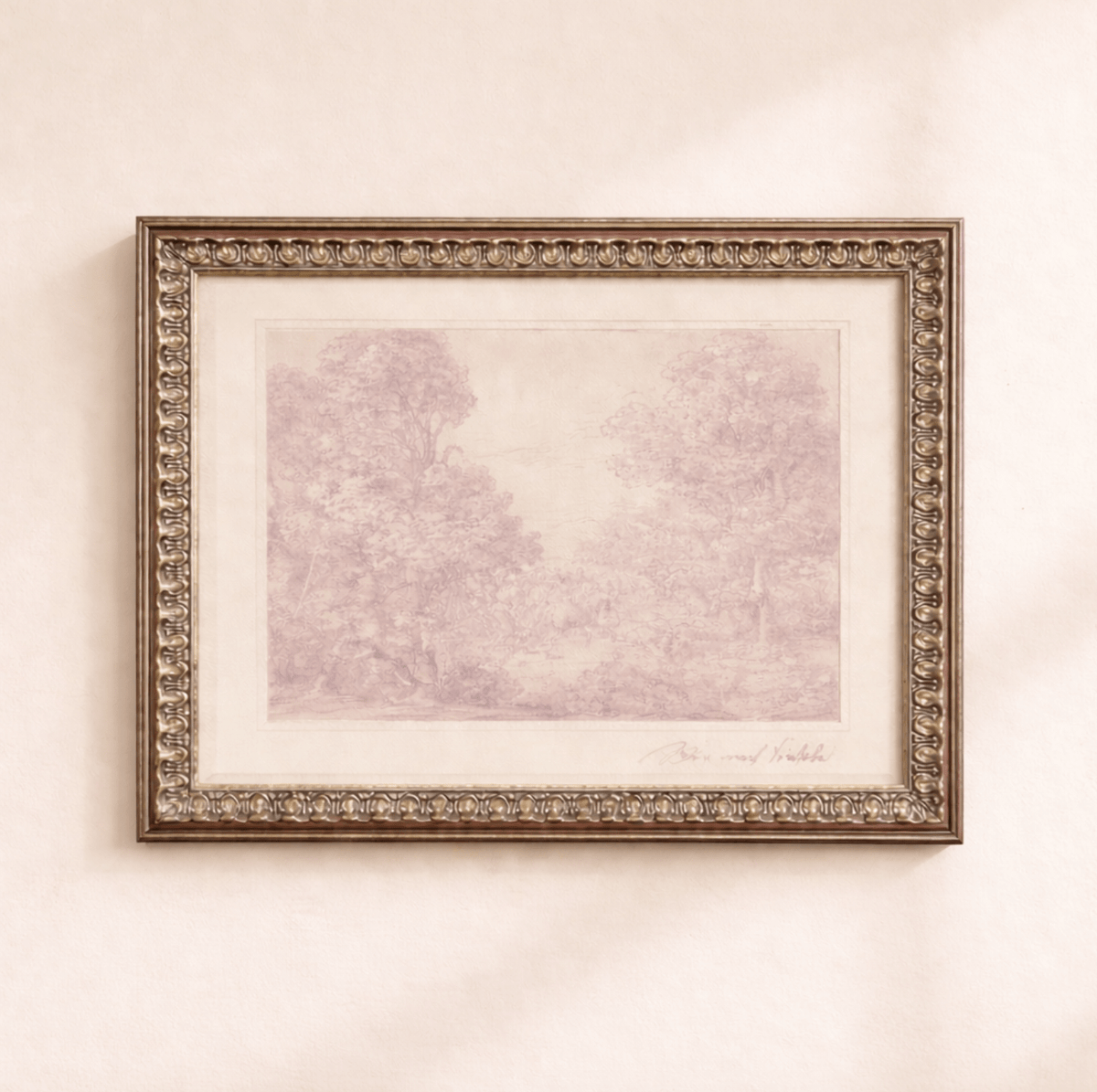 Monteverde Sketch – Framed Canvas Print - Petite Thuet & Co.