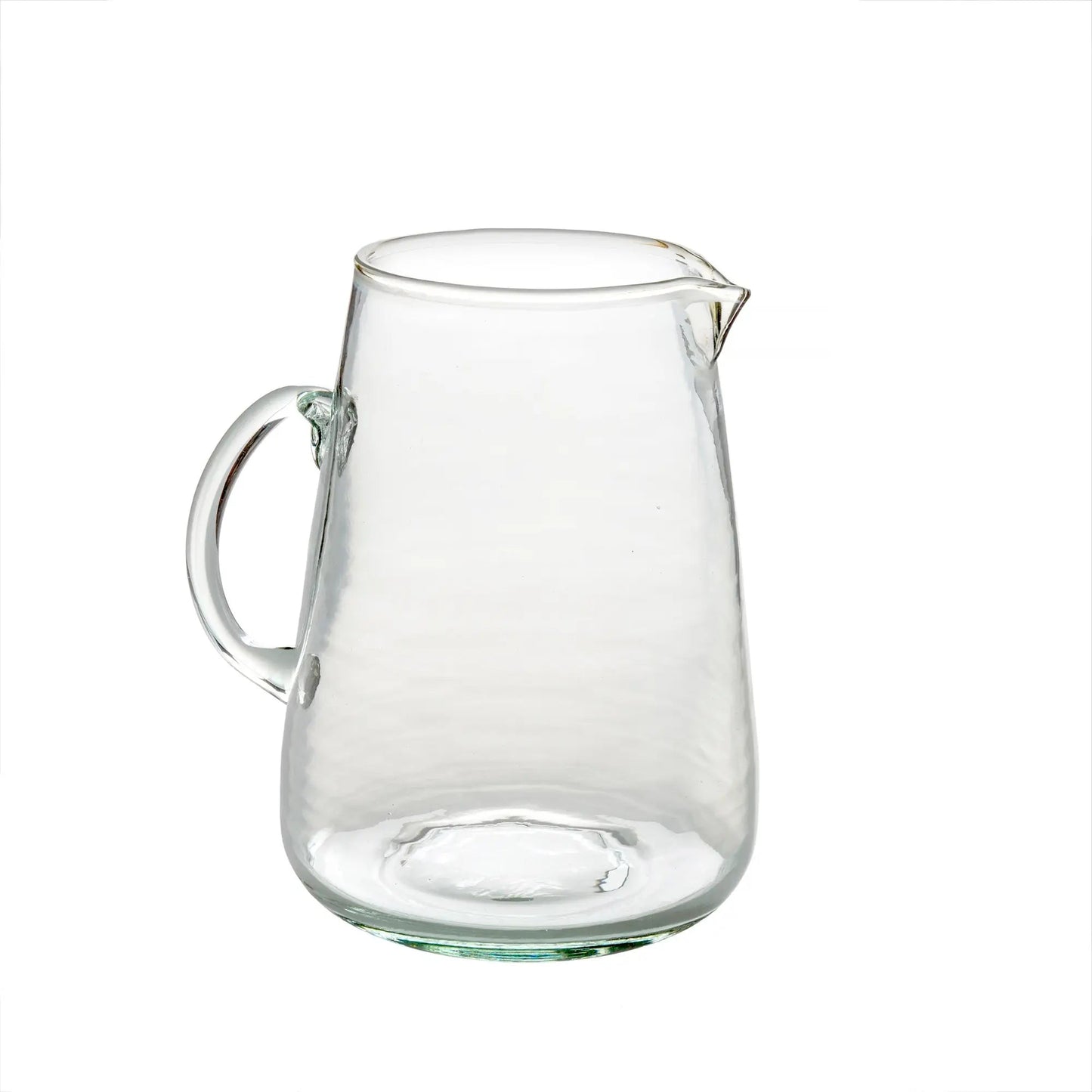 Mouth Blown Glass Pitcher - Petite Thuet & Co.