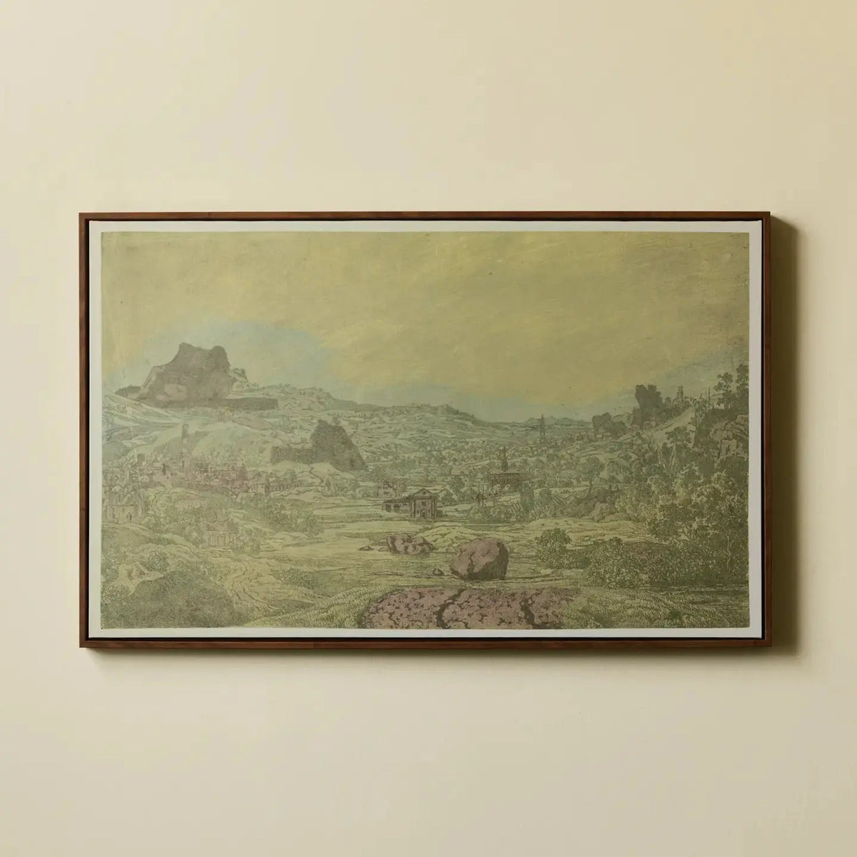 Panoramic Landscape – Framed Canvas Print - Petite Thuet & Co.