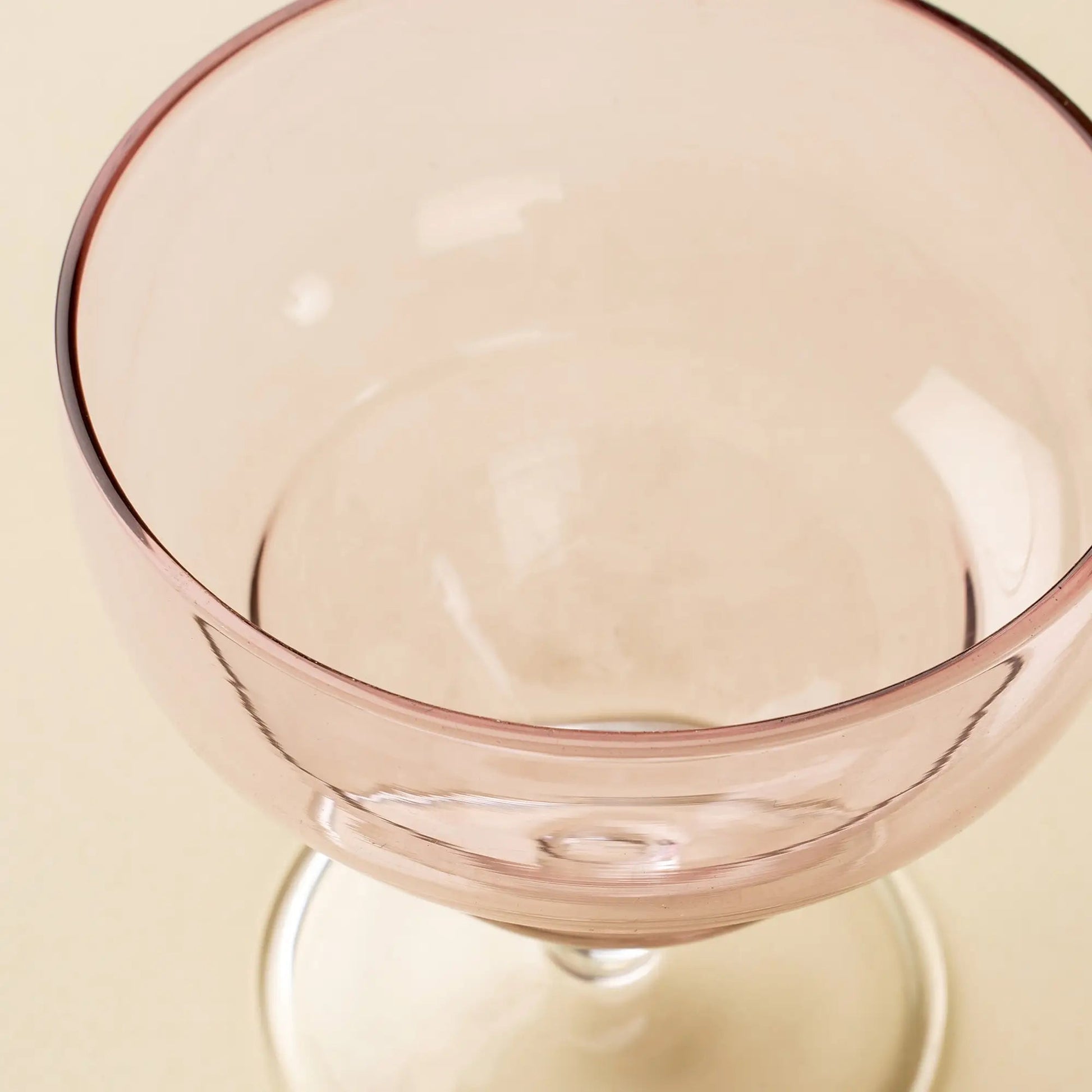 Pink Savoy Coupe Glass - Petite Thuet & Co.