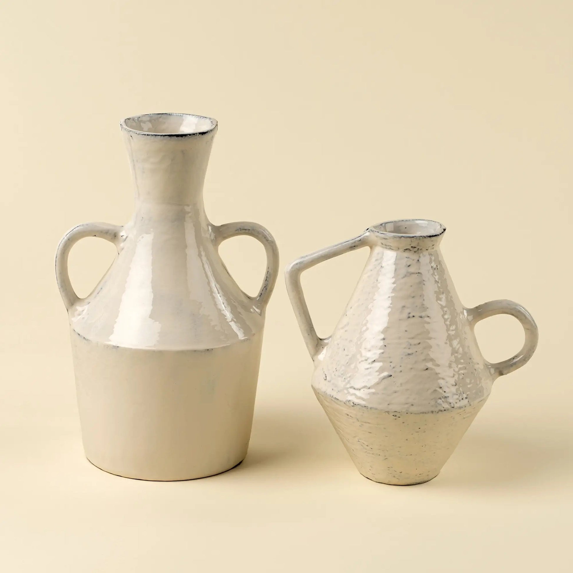 Sculptural Distressed Vase - Petite Thuet & Co.